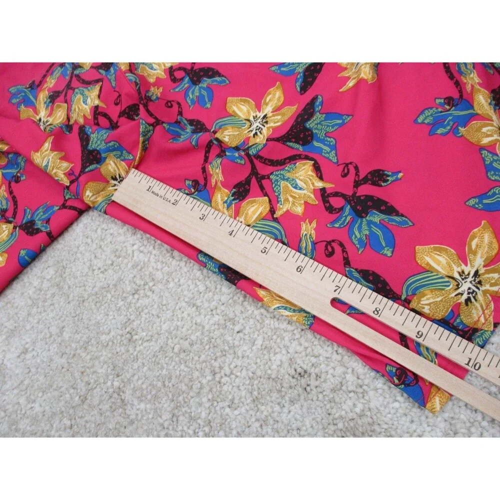 Patagonia Swim Trunks Mens 38 Pink Blue Floral Stretch Planing Board Shorts 19